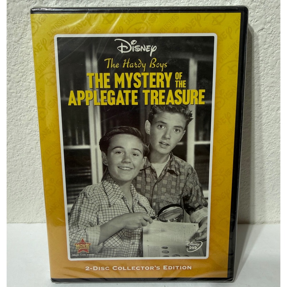 Disney The Hardy Boys The Mystery of the Applegate Treasure 2-Disc DVD New